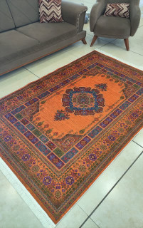 فرشینه چاپی جنس مخمل طرح کلاسیک کد FA-119