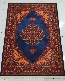 فرشینه چاپی جنس مخمل طرح کلاسیک کد FA-142