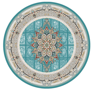 فرشینه گرد(دایره) مخمل کد FR-RD-114