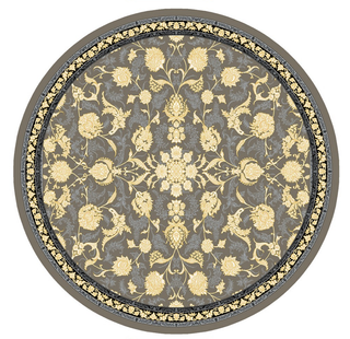 فرشینه گرد(دایره) مخمل کد FR-RD-134