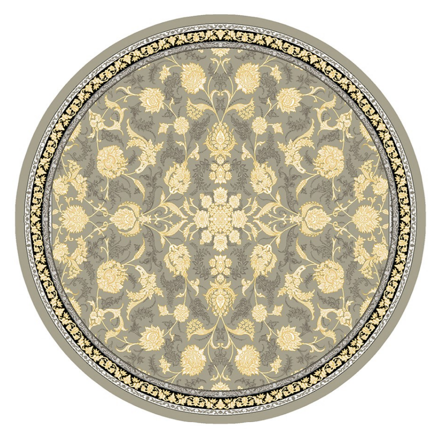 فرشینه گرد(دایره) مخمل کد FR-RD-135