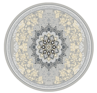 فرشینه گرد(دایره) مخمل کد FR-RD-143