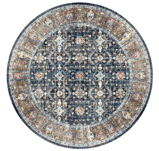 فرشینه گرد(دایره) مخمل کد FR-RD-191